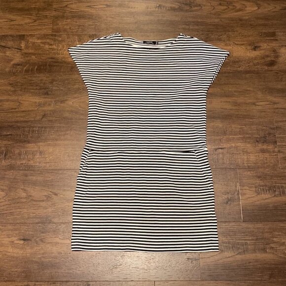 Kate Spade Saturday Striped Shift Dress 100% Cotton - Picture 2 of 10